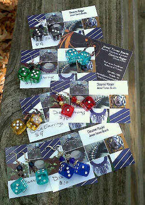 Dice Earrings